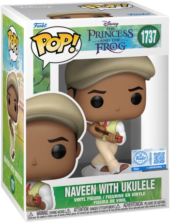 Figurine Funko Pop La Princesse et la Grenouille [Disney] #1737 Naveen