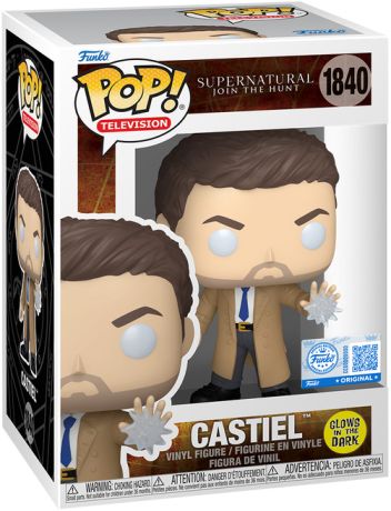 Figurine Funko Pop Supernatural #1840 Castiel - Glow in the Dark