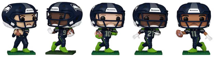 Figurine Funko Pop NFL Seattle Seahawks Super Bowl LX Champions