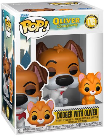 Figurine Funko Pop Oliver et Compagnie [Disney] #1705 Roublard avec Oliver