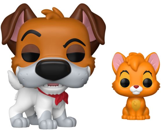 Figurine Funko Pop Oliver et Compagnie [Disney] #1705 Roublard avec Oliver