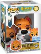 Figurine Pop Oliver et Compagnie [Disney] #1705 Roublard avec Oliver - Diamant