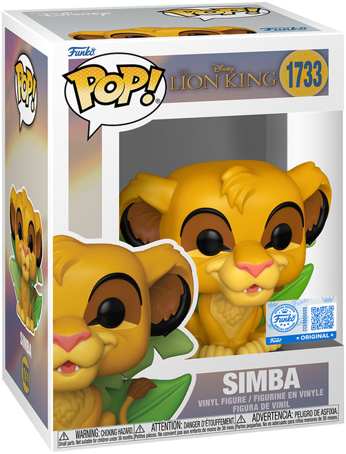 Figurine Pop Le Roi Lion [Disney] #1733 pas cher : Simba