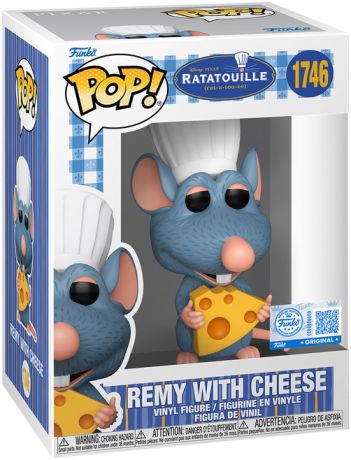 Figurine Funko Pop Ratatouille [Disney] #1746 Remy avec Fromage