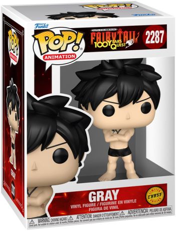 Figurine Funko Pop Fairy Tail : 100 Years Quest #2287 Gray [Chase]