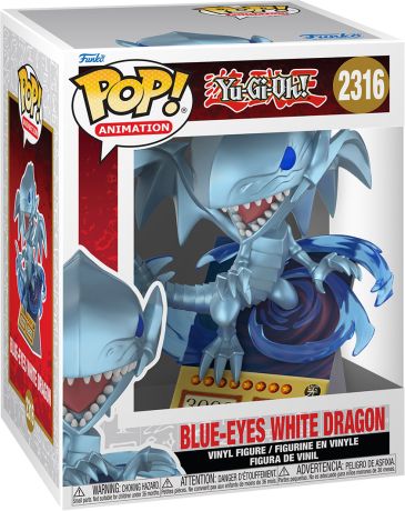 Figurine Funko Pop Yu-Gi-Oh! #2316 Dragon Blanc aux Yeux Bleus