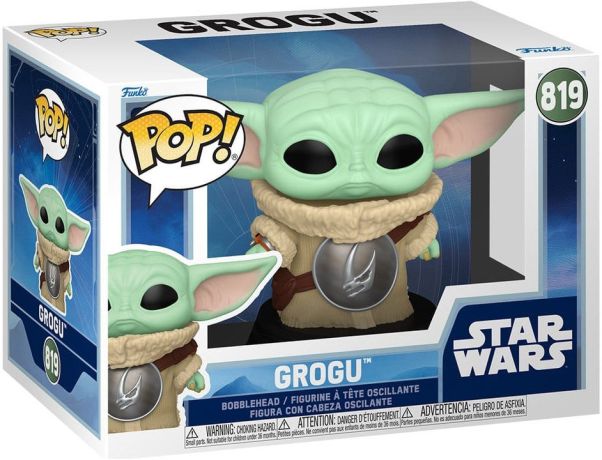 Figurine Funko Pop Star Wars : The Mandalorian & Grogu #819 Grogu