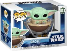 Figurine Pop Star Wars : The Mandalorian & Grogu #823 Grogu dans poussette
