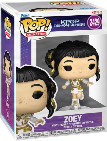 Figurine Funko Pop KPop Demon Hunters #2429 Zoey (Le son de nos voix)