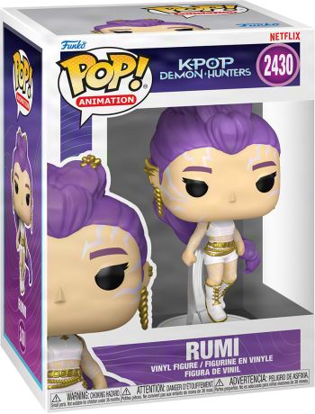 Figurine Funko Pop KPop Demon Hunters #2430 Rumi (Le son de nos voix)