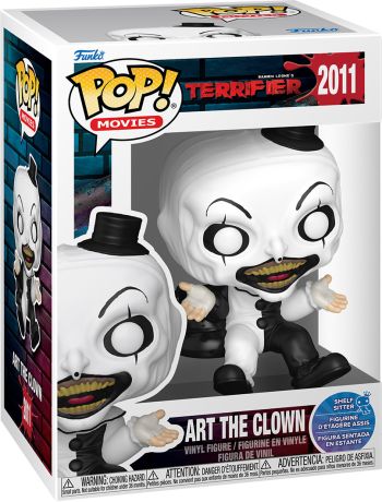 Figurine Funko Pop Terrifier #2011 Art le Clown (étagère)