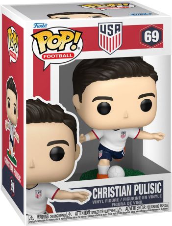 Figurine Funko Pop FIFA / Football #69 Christian Pulisic (USA)