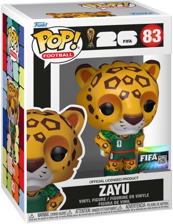 Figurine Funko Pop FIFA / Football #83 Zayu (Mascotte Coupe du monde 2026)
