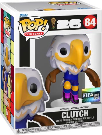 Figurine Funko Pop FIFA / Football #84 Clutch (Mascotte Coupe du monde 2026)