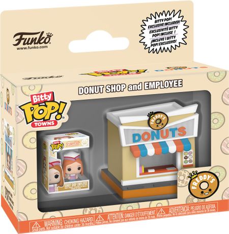 Figurine Funko Pop Icônes de Pub Magasin de donuts et employé