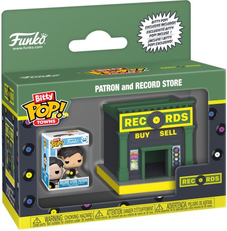 Figurine Funko Pop Icônes de Pub Magasin de disques et patron