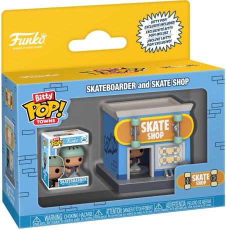 Figurine Funko Pop Icônes de Pub Magasin de skate et skateur