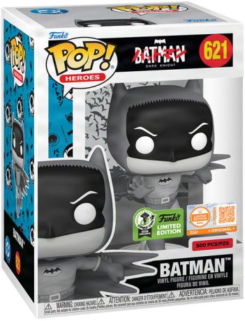 Figurine Funko Pop Batman [DC] #621 Batman - Noir & Blanc (Bat-Manga!)