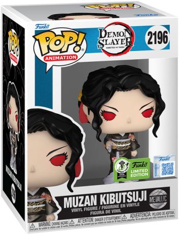 Figurine Funko Pop Demon Slayer #2196 Muzan Kibutsuji - Métallique