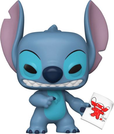 Figurine Funko Pop Lilo et Stitch [Disney] #1744 Stitch avec graphique d'humeur [Chase]