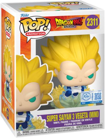 Figurine Funko Pop Dragon Ball Daima #2311 Super Saiyan 3 Vegeta (Petit)