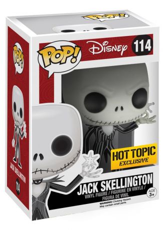 Figurine Funko Pop L'étrange Noël de M. Jack [Disney] #114 Jack Skellington avec flocon