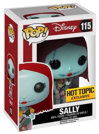 Figurine Funko Pop L'étrange Noël de M. Jack [Disney] #115 Sally tenant chardon