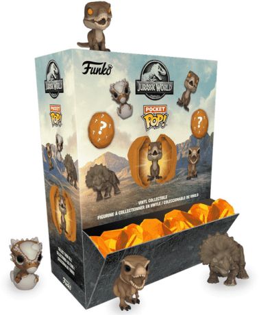 Figurine Funko Pop Jurassic Park Pocket Pop Mystère Ambre