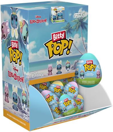 Figurine Funko Pop Lilo et Stitch [Disney] Boîte Mystère Bitty Pop Œuf de Pâques