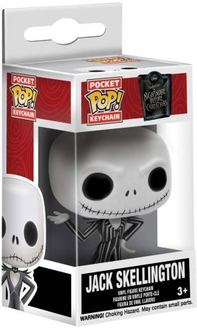 Figurine Funko Pop L'étrange Noël de M. Jack [Disney] Jack Skellington - Porte-clés