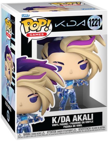 Figurine Funko Pop K/DA #1221 K/DA Akali