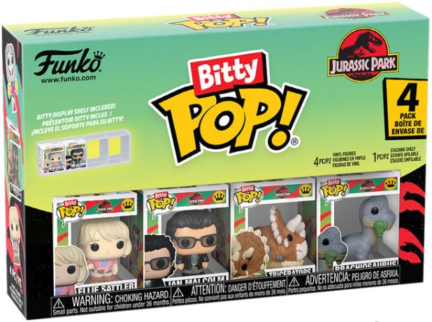 Figurine Funko Pop Jurassic Park Bitty Pop (série 1)