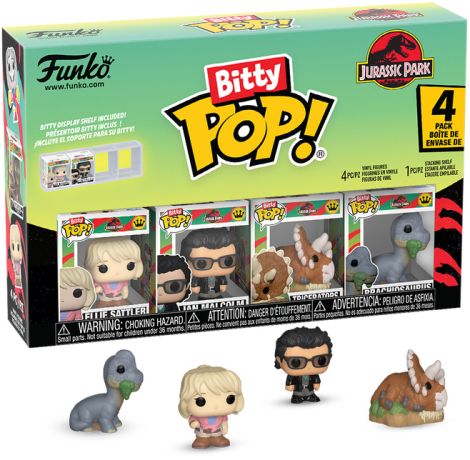 Figurine Funko Pop Jurassic Park Bitty Pop (série 1)