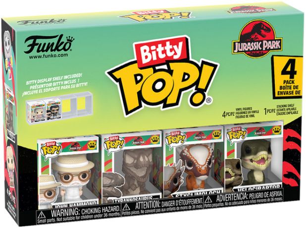 Figurine Funko Pop Jurassic Park Bitty Pop (série 2)
