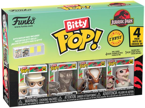 Figurine Funko Pop Jurassic Park Bitty Pop (série 2) [Chase]