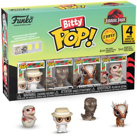 Figurine Funko Pop Jurassic Park Bitty Pop (série 2) [Chase]