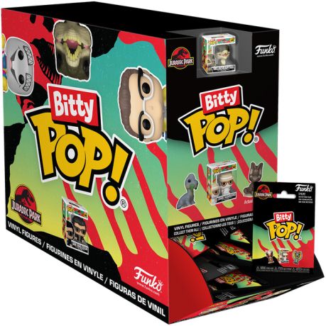 Figurine Funko Pop Jurassic Park Boîte Mystère Bitty Pop Jurassic Park