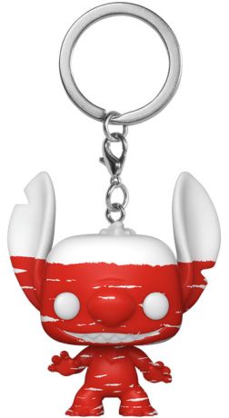 Figurine Funko Pop Lilo et Stitch [Disney] Porte-clés Stitch avec graphique d'humeur (Deco)