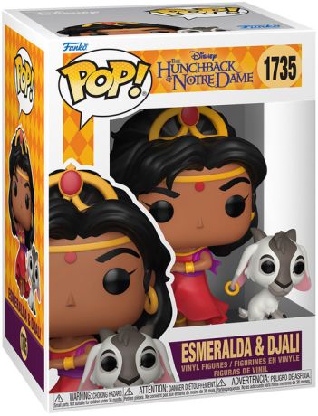 Figurine Funko Pop Le Bossu de Notre Dame [Disney] #1735 Esmeralda & Djali
