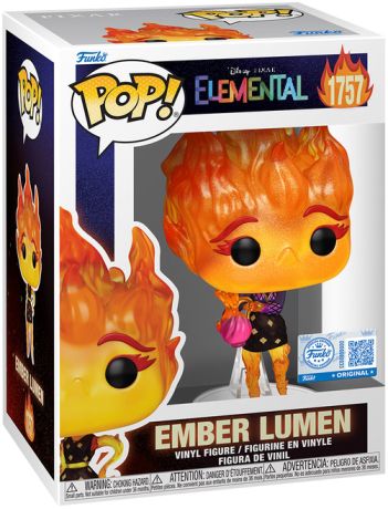 Figurine Funko Pop Élémentaire [Disney] #1757 Flam Lumen [Chase]