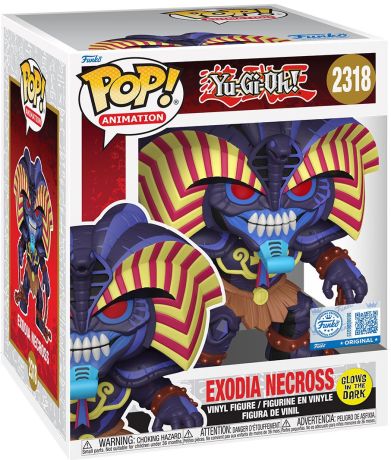 Figurine Funko Pop Yu-Gi-Oh! #2318 Exodia Necross - Glow in the Dark