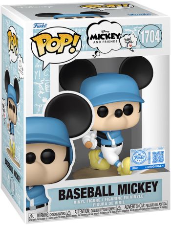 Figurine Funko Pop Mickey Mouse [Disney] #1704 Baseball Mickey