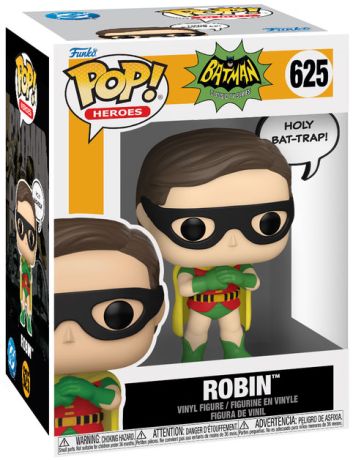 Figurine Funko Pop Batman Série TV [DC] #625 Robin (Holy Bat-Trap !)