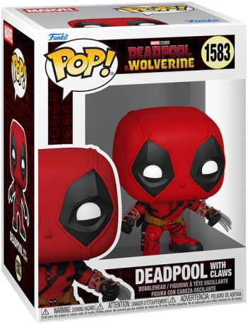 Figurine Funko Pop Deadpool & Wolverine [Marvel] #1583 Deadpool (avec griffes)