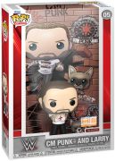 Figurine Pop WWE #5 CM Punk et Larry - Poster