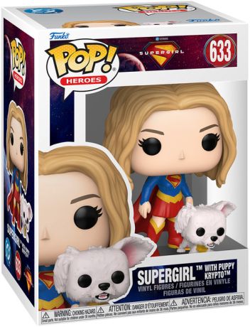 Figurine Funko Pop Supergirl (2026) [DC] #633 Supergirl avec Chiot Krypto