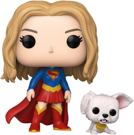 Figurine Funko Pop Supergirl (2026) [DC] #633 Supergirl avec Chiot Krypto