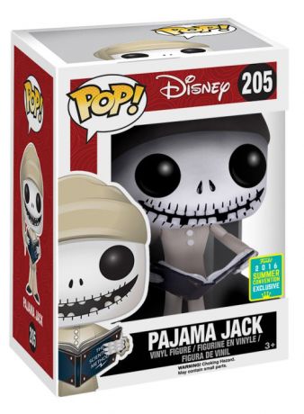 Figurine Funko Pop L'étrange Noël de M. Jack [Disney] #205 Jack Skellington  en pyjama