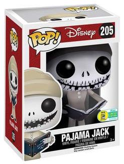 Figurine Funko Pop L'étrange Noël de M. Jack [Disney] #205 Jack Skellington  en pyjama