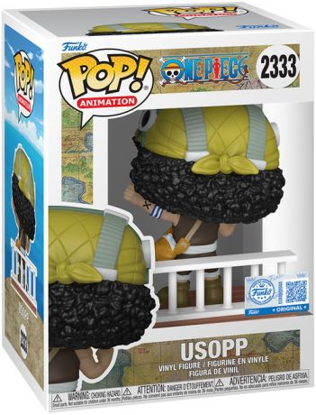 Figurine Funko Pop One Piece #2333 Build A Scene : Usopp